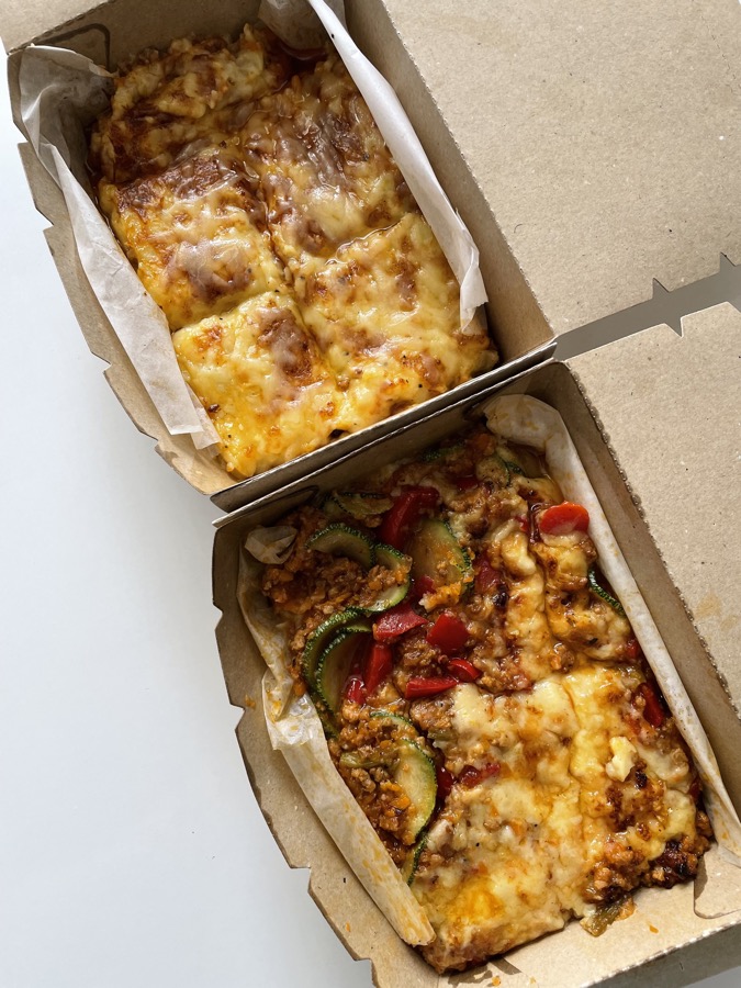 Cottage pie with a side